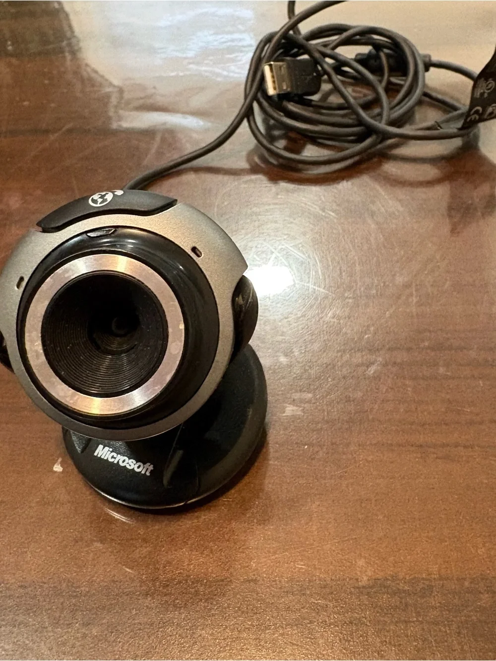 Microsoft LifeCam Vx3000 Pc Desktop/Laptop USB Webcam Camera